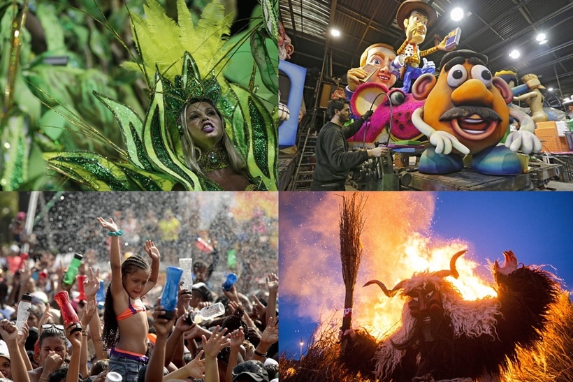 It's Carnival time! From Brazil and Germany to Haiti, the world's in high spirits