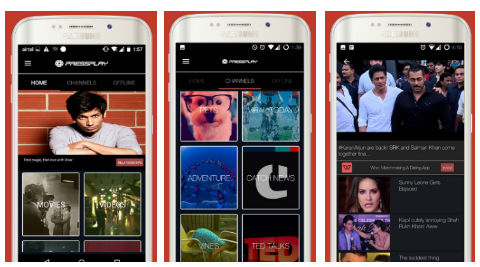 PressPlay TV: Now watch movies on your phone in certain trains