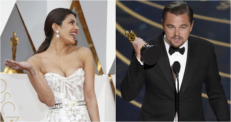 priyanka chopra, google search trends, google trends, priyanka chopra searched, leonardo dicaprio, oscars, oscars 2016, oscar awards 2016, oscar awards, priyanka google search, priyanka chopra red carpet dress, leonardo dicaprio award, entertainment news