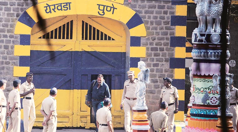 sanjay dutt, sanjay dutt release, sanjay dutt released, sanjay dutt jail, sanjay dutt ak 47, sanjay dutt news, entertainment news, india news, bollywood news