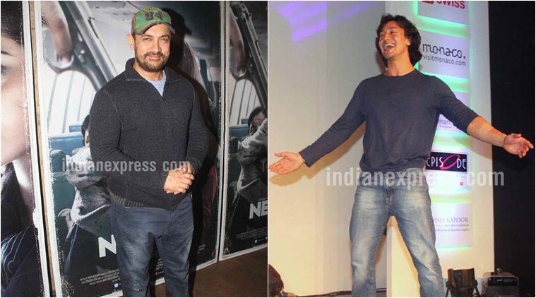Aamir Khan, Tiger Shroff, Aamir Khan Tiger Shroff, Aamir Khan Dangal, Aamir, Aamir Dangal, Tiger Shroff Baaghi, Tiger Shroff upcoming Films, Entertainment news