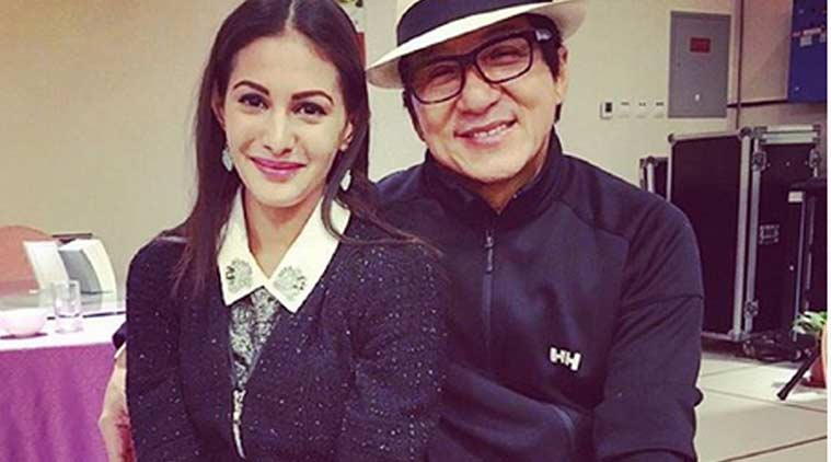 Kung Fu Yoga, Amyra Dastur, Jackie Chan