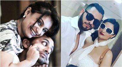 Dimpy Ganguly's post wedding pictures with husband Rohit Roy