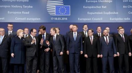 EU signs off on joint plan to send thousands of migrants back to Turkey
