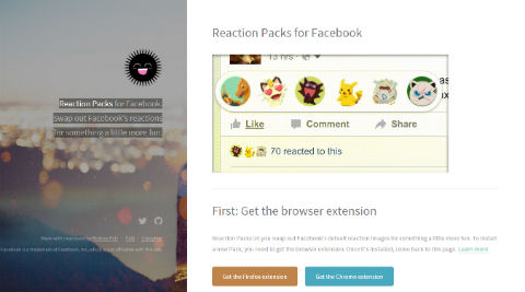 Here’s how to replace Facebook Reactions with Donald Trump, Pokemon emojis