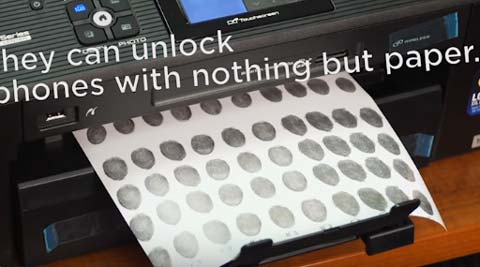 Fingerprint scanners on phones can be fooled with inkjet printers: study