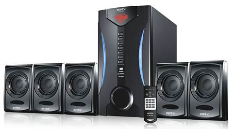 Intex launches 5.1 channel speaker IT-4950SUF BT at Rs 5,400