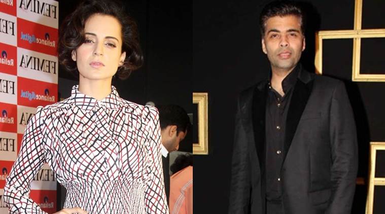 Kangana Ranaut, Karan Johar, Kangana Ranaut film, Kangana Ranaut karan johar, Kangana Ranaut karan johar film, Karan Johar news, Karan Johar film, Karan Johar upcoming film, entertainment news