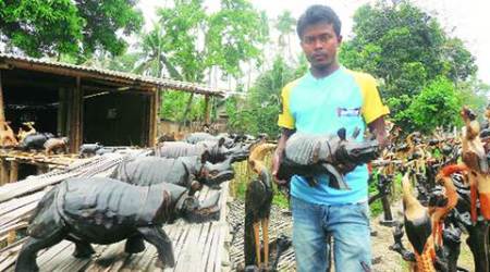 Threatened Species: Kaziranga’s rhinoceros mounts election plank against poachers Threatened Species: Kaziranga’s rhinoceros mounts election plank against poachers