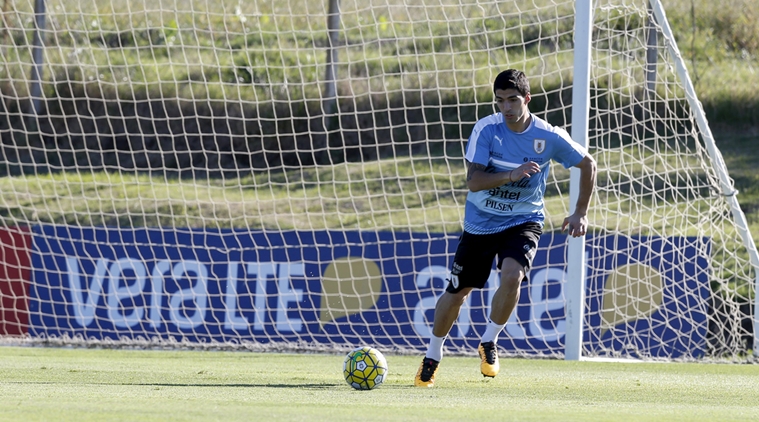 Football Soccer - Uruguay's training - World Cup Qualifiers