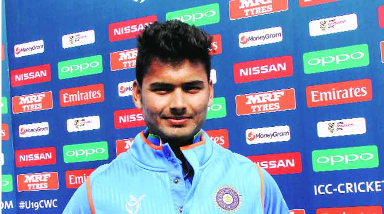 Rishabh Pant, cricketer Rishabh pant, World cup, U 19 world cup, U 19 world cup news, cricket news, sports news