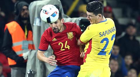 Romania hold Spain to goalless draw in Euro 2016 warm-up