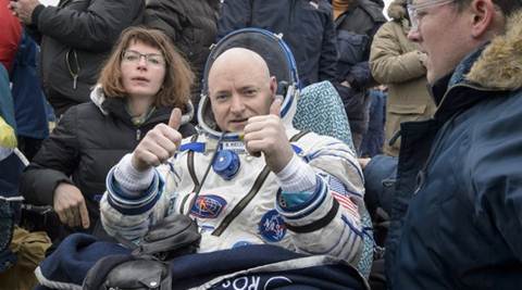 #YearInSpace: Scott Kelly returns an inch taller after 340-day mission