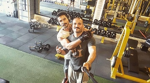 Shahid Kapoor is rigorously following an army man’s  workout for Rangoon