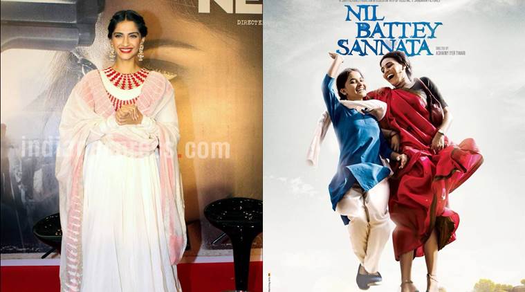 Sonam Kapoor, Swara Bhaskar, Nil Battey Sannata, Sonam Kapoor Swara bhaskar, Swara Bhaskar Nil Battey Sannata, Nil Battey Sannata poster, Entertainment news