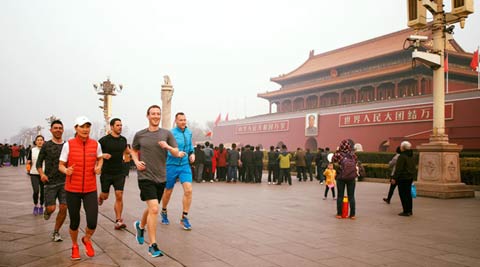 Mark Zuckerberg in China, meets propaganda chief