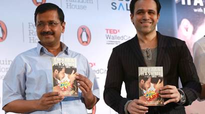 Emraan Hashmi in Delhi for book launch 'The Kiss of Life'
