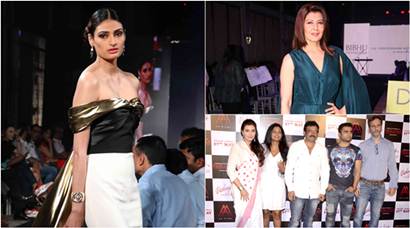 Athiya, Sangeeta Bijlani's ramp tales; Lisa Ray, RGV at Veerappan trailer launch