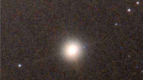 Supermassive black hole, weighing 17 billion Suns found in an unlikely place