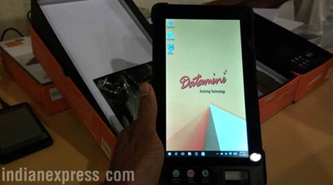 Datamini Janunnati Pad launched with Aadhaar-approved fingerprint scanner
