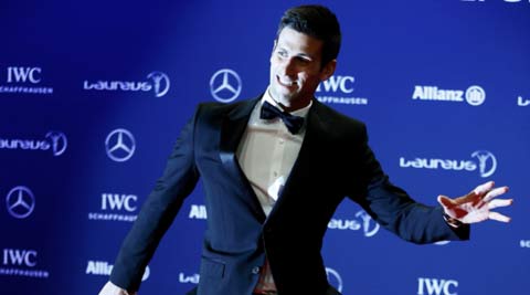 Novak Djokovic walks away with Laureus World Sportsman of  the Year award