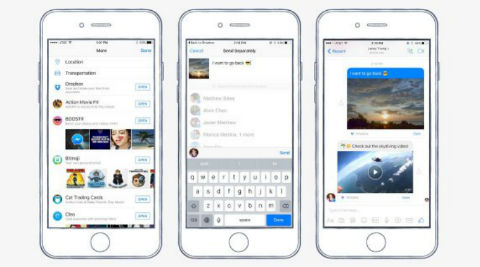 Now share photos, videos from Dropbox on Facebook Messenger