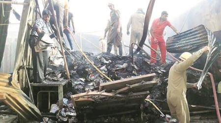 Fire triggers explosion in outer Delhi scrap godown, injures 30