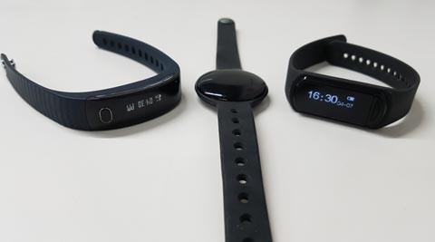 Fitzer, Fitrist and Noise Trace: Three Budget fitness bands, but different steps