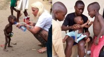 Abandoned 2-yr-old Nigerian 'witch child' makes a miraculous recovery