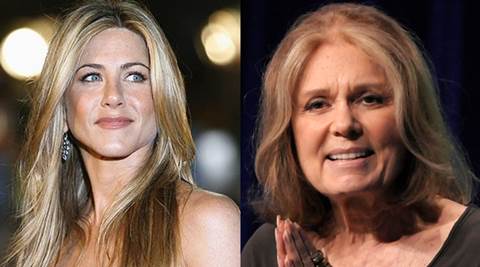 Jennifer Aniston was taught feminism by Gloria Steinem - The Indian Express