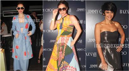 Look into my eyes: Kalki Koechlin, Mandira Bedi, Lauren Gottileb