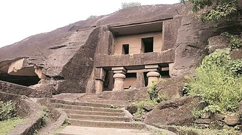 Kanheri caves feature
