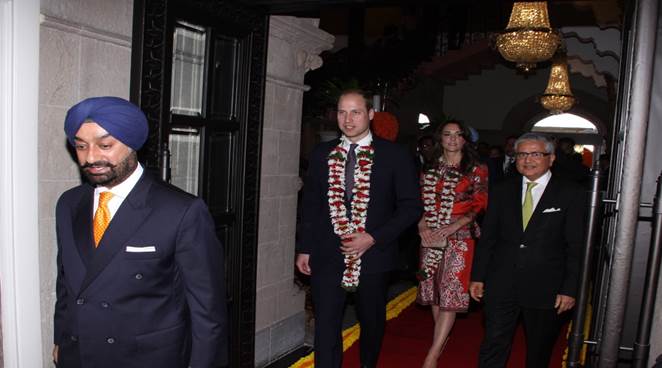 Prince William, Kate Middleton, royal couple, royal couple visit India, royal couple Taj hotel