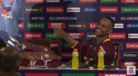 Samuels hits back at Warne