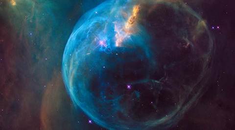 NASA’s Hubble Space Telescope spots super-hot star ‘inflating’ giant bubble