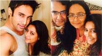 Unseen pics of Pratyusha with her family and boyfriend
