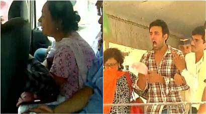 Pratyusha Banerjee's parents and boyfriend Rahul Raj reach hospital, see pics