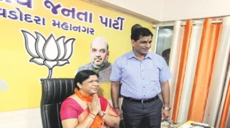 Ranjan Bhatt takes over as BJP’s Vadodara city chief