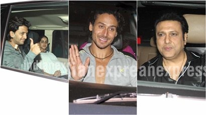 Baaghi special screening: Tiger Shroff, Riteish, Genelia