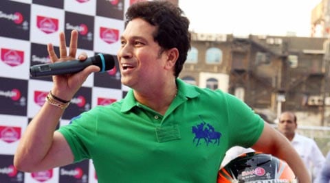 Sweat it out: Sachin Tendulkar’s message for  youngsters