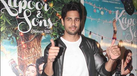 Change in my attitude post ‘Kapoor and  Sons’: Sidharth Malhotra
