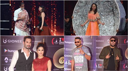 A night of stars and singers: Sonakshi, Big B, Sunny Leone, Badshah, Honey Singh
