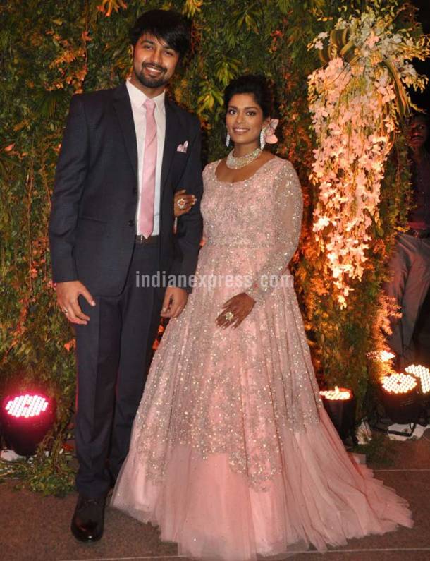 PHOTOS: Chiranjeevi’s daughter Sreeja’s wedding reception pics: A