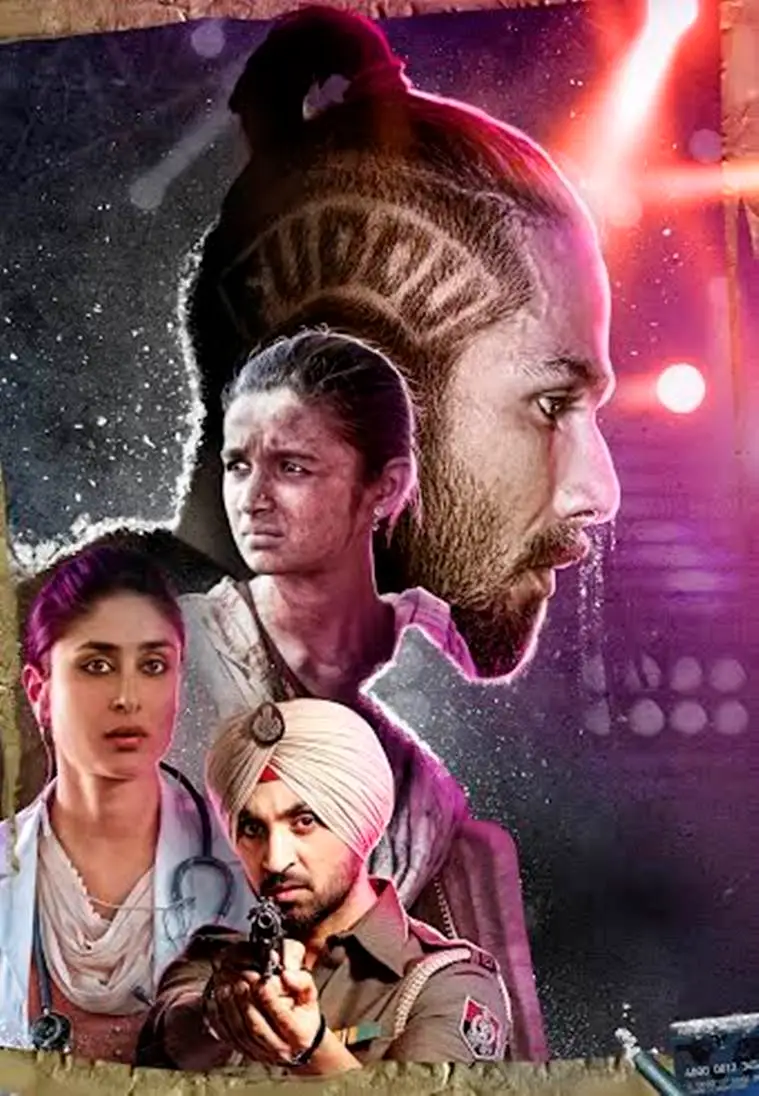 Udta Pinjab, Udta Pinjab cast, Udta Pinjab upcoming movie, Udta Pinjab new poster, Udta Pinjab Shahid Kapoor, Udta Pinjab Kareena Kapoor, Udta Pinjab Alia Bhatt, Udta Pinjab Diljit, Entertainment news