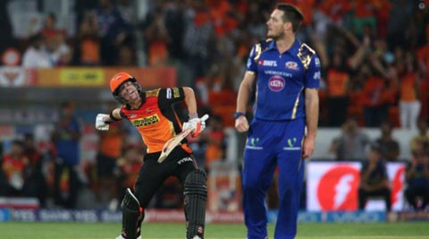 IPL 2016, SRH vs MI: In David vs Goliath, Warner makes  difference