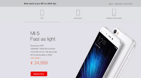 Xiaomi Redmi Note 3, Mi 5 sale starts today 2 pm: All you need to know before buying