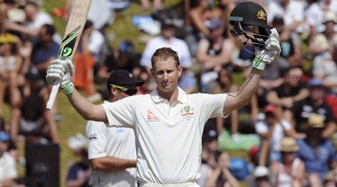 Australia’s Adam Voges taken to hospital after being hit  by ball, released soon after