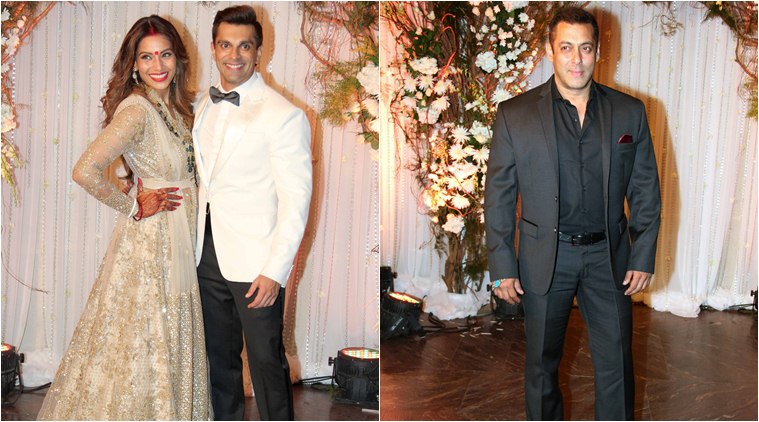 bipasha basu, salman khan, karan singh grover, bipasha salman, salman khan bipasha basu reception, bipasha reception, bipasha basu news, karan singh grover, bipasha karan, bipasha karan singh grover, bipasha karan pics, bipasha salman pics, entertainment news, bipasha basu news, bipasha basu latest news