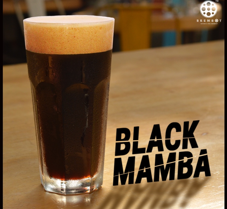 Brewbot's Black Mamba sits like chocolate ganache on your tongue.