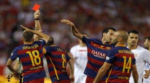 Live Football Score, Barcelona vs Sevilla, Copa del Rey ...